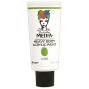 SALE Heavy Body Acrylic Paint   2fl oz Lime Dina Wakely